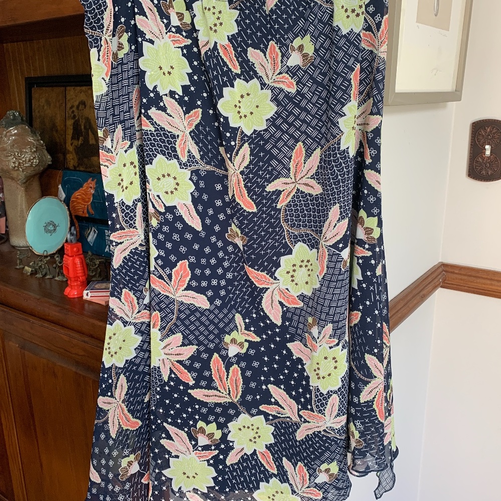 Sag Harbor Woman floral‎ skirt. Worn about 4x